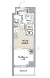 グランカーサ住吉Ⅲ 205 間取り図