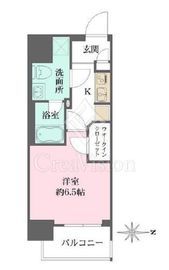 エムズイースト亀戸Ⅱ 503 間取り図