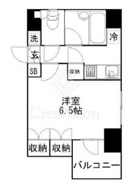 パレステュディオ神田神保町 9階 間取り図