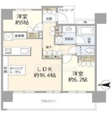 ローレルコート三鷹 2階 間取り図