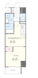 レガシー横濱 701 間取り図