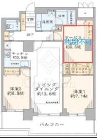 ゲートシティ大崎サウスパークタワー 19階 間取り図