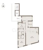 THE GRANDUO KAMIMEGURO 301 間取り図