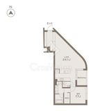 THE GRANDUO KAMIMEGURO 102 間取り図