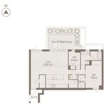 THE GRANDUO KAMIMEGURO 303 間取り図