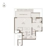 THE GRANDUO KAMIMEGURO 402 間取り図