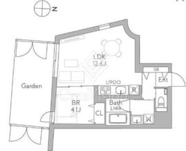 グランデュオ千歳船橋7 (GranDuo Chitosehunabashi7) 102 間取り図