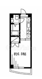 F.S.C.新宿マンション 4階 間取り図