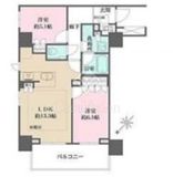 ザ・パークハウスアーバンス東五反田 12階 間取り図