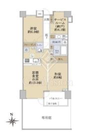 東急ドエルアルス目白台 1階 間取り図