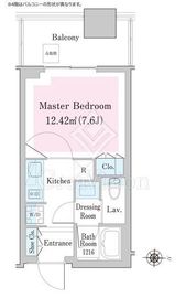 中野ステーションレジデンス 617 間取り図