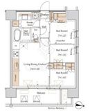 ブランシエスタ木場 811 間取り図