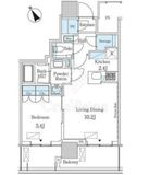 JP noie 蔵前 (ジェーピーノイエ蔵前) 2010 間取り図