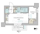 ブリリアイスト武蔵小杉 1102 間取り図
