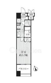HF南麻布レジデンス 801 間取り図