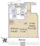 グランドシティタワー池袋 12階 間取り図
