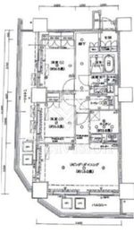 グローリオタワー巣鴨 5階 間取り図