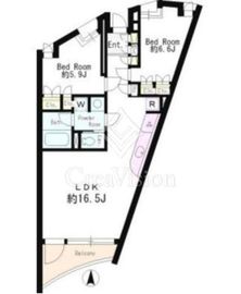 モノデコール石神井公園 201 間取り図