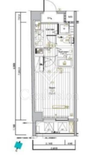 シーネクス本駒込 3階 間取り図