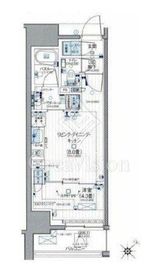 デュオステージ雪が谷大塚 5階 間取り図