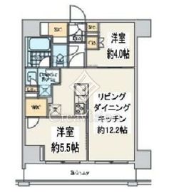 クレストコート中野富士見町 502 間取り図