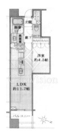 プラウド千代田淡路町 5階 間取り図
