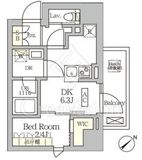 ARKMARK大塚 (アークマーク大塚) 201 間取り図