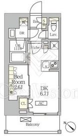 ARKMARK大塚 (アークマーク大塚) 403 間取り図