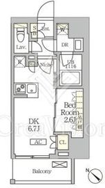 ARKMARK大塚 (アークマーク大塚) 801 間取り図