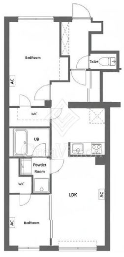 CREATIF東日暮里 (クレアティフ東日暮里) 403 間取り図