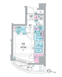 GENOVIA横浜鶴見市場skygarden 7階 間取り図