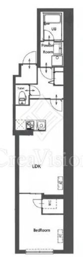 CREATIF東日暮里 (クレアティフ東日暮里) 301 間取り図