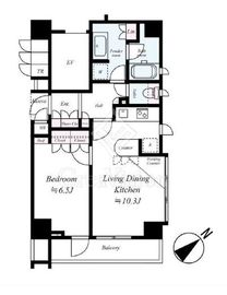 アーデル山下公園 4階 間取り図