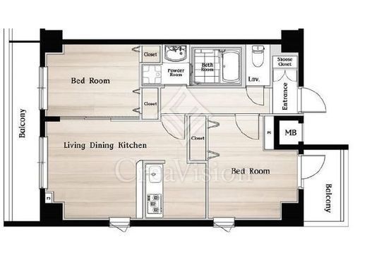 Nステージ鶴見 703 間取り図