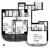 御殿山トラストコート 2021 間取り図