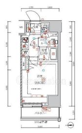 アルテシモクルセ 1003 間取り図