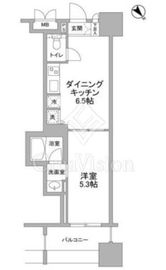 パークフラッツ横濱公園 403 間取り図