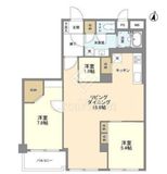 ベルファン西麻布 202 間取り図