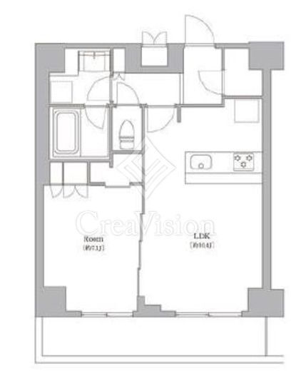オアーゼ日暮里レジデンス 707 間取り図