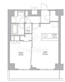 オアーゼ日暮里レジデンス 707 間取り図