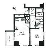 クオリア文京根津 7階 間取り図