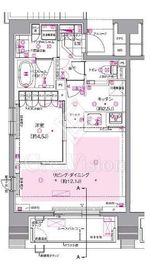 ガーラ・レジデンス本郷三丁目 11階 間取り図