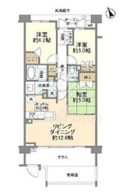 プラウド宮前平サウスフロント 1階 間取り図