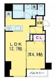 ルミーク根岸 601 間取り図