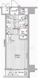 グランド・ガーラ新横浜South 7階 間取り図