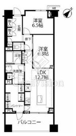 ブランズ中央林間 6階 間取り図