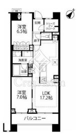 ブランズ中央林間 7階 間取り図