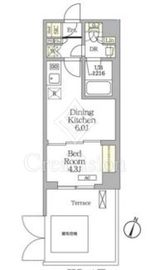 AIFLAT明大前 106 間取り図