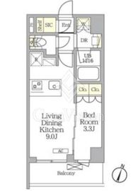 AIFLAT明大前 305 間取り図