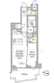 AIFLAT明大前 102 間取り図